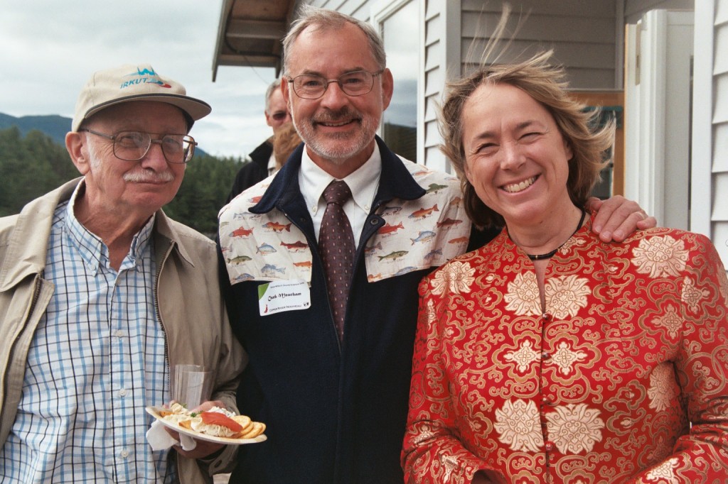 Walt Parker, Chuck Meacham, and Mary Anne Bishop