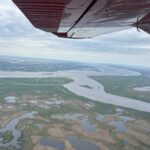 aerial photo of delta